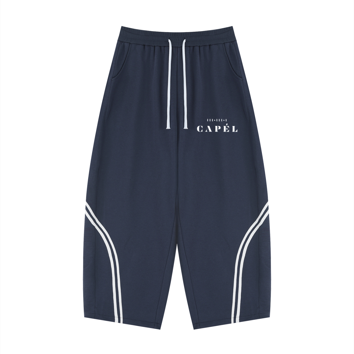 CAPÉL Wide Leg Piping Sweatpants #2